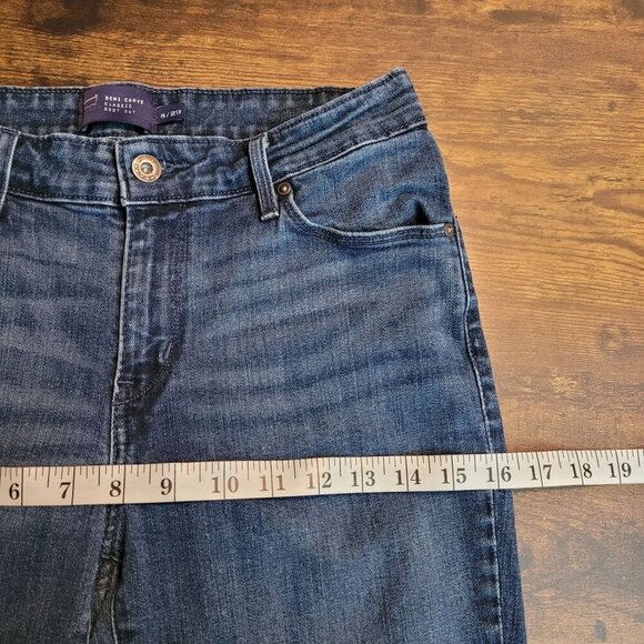 Vtg Levi's Jeans 8 Demi Curve Classic Bootcut Mid Rise Medium Dark Wash Y2K - Picture 7 of 11